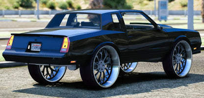 (Debadged) 1988 Chevrolet Monte Carlo SS On Rucci Grip's | 4K Customs