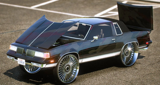 (Debadged) 1988 Fangaz Cutlass On Amanis | Ismackz