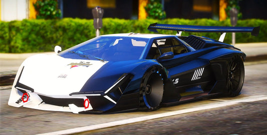 (Debadged) 1988 Lamborghini Countach KS Widebody TwinTurbo Custom V2 | Tora