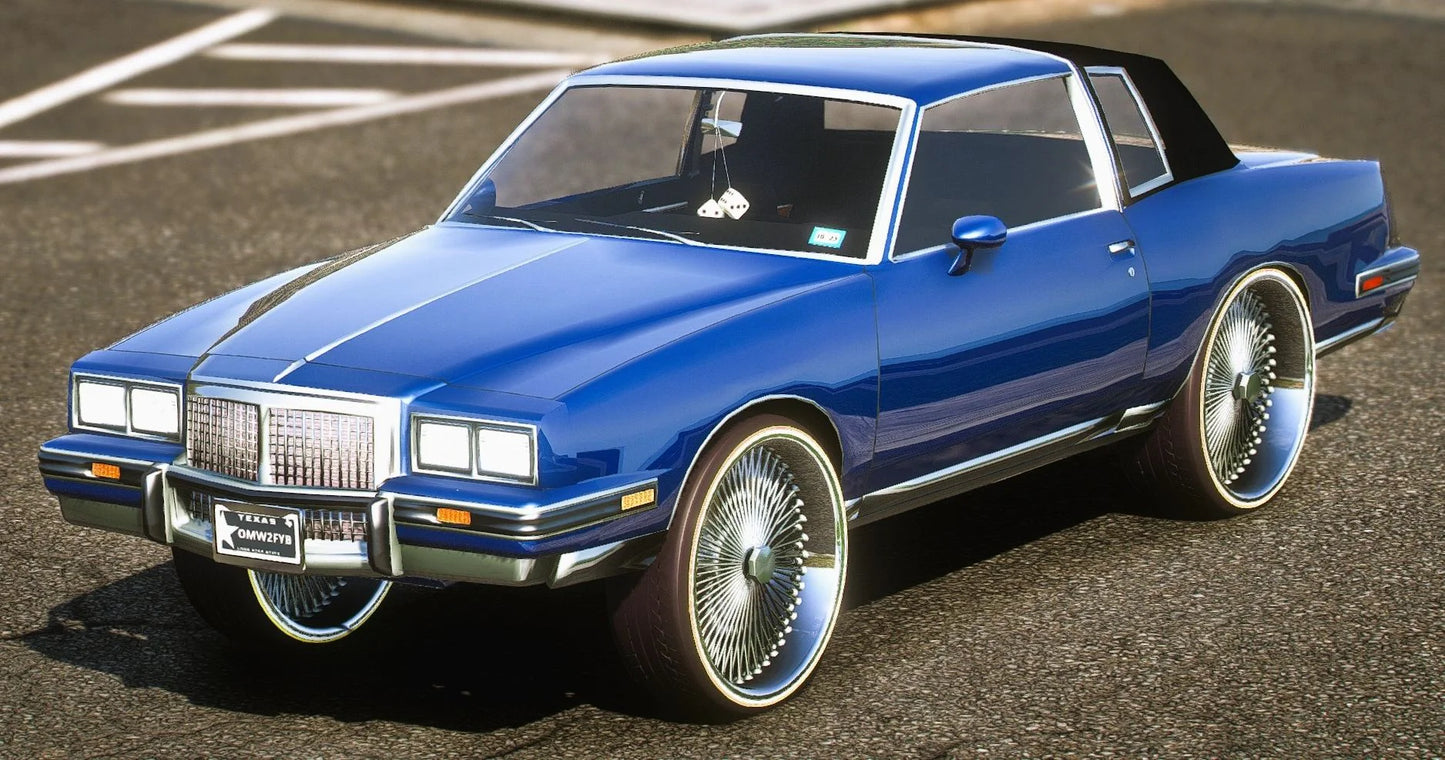 (Debadged) 1985 Pontiac Grand Prix Donk | DDC Cars