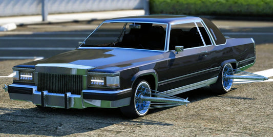 (Debadged) 1990 Cadillac Fleetwood Coupe Slab | DDC Cars