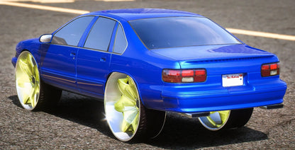 (Debadged) 1996 Chevy Impala Glocks Donk | King Kurt