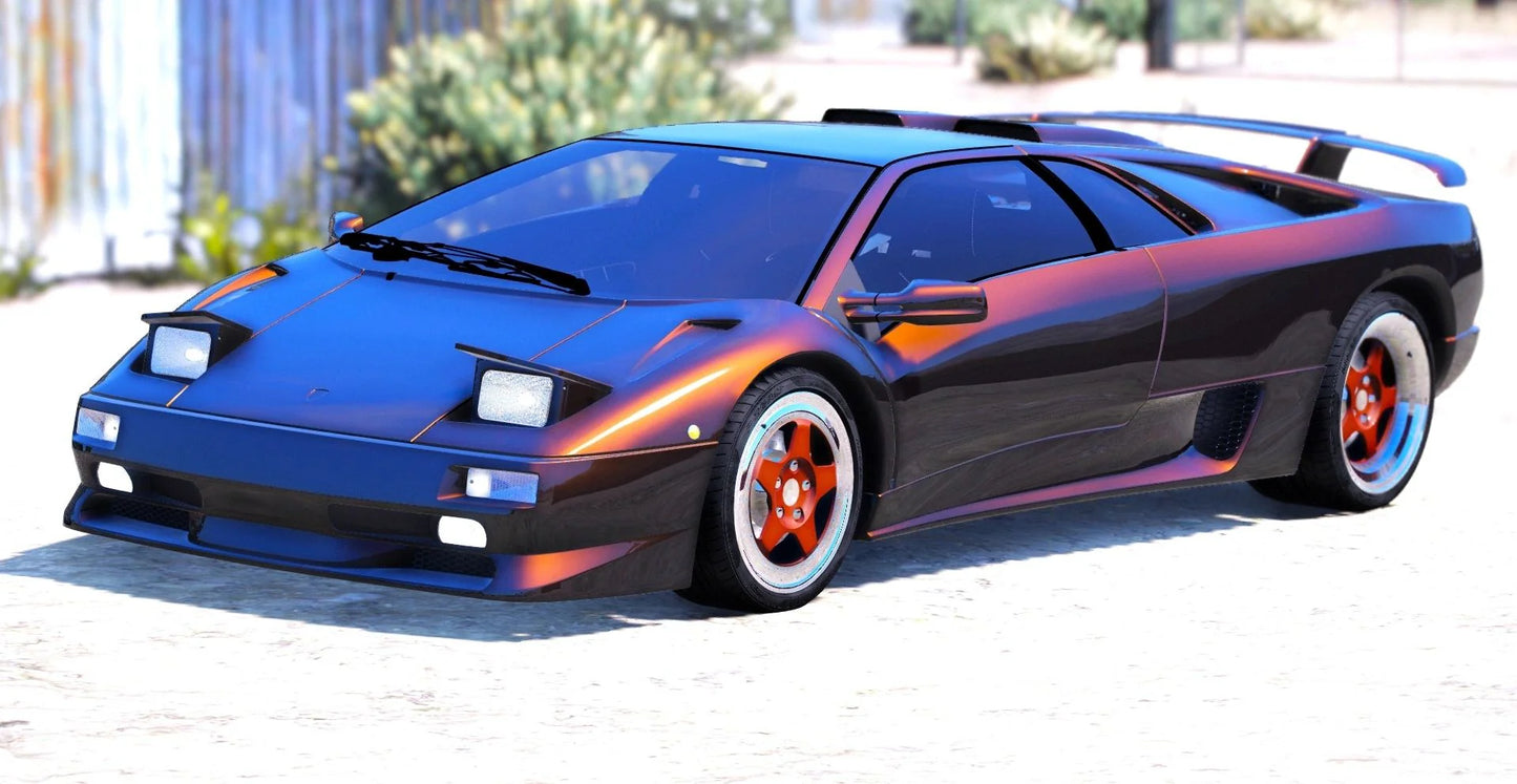 (Debadged) 1997 Lamborghini Diablo SV | Freebo