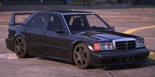 (Debadged) 1990 Mercedes-Benz 190e 2.5-16 Evolution II | Freebo