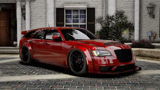 (Debadged) 2008 Chrysler 300C Hellcat Magnum Widebody | South Coast Customs