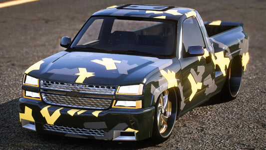 (Debadged) 2005 Chevy Silverado SS Stepside (4 Liveries) | Underground Customs
