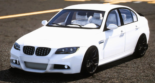 (Debadged) 2007 E90 328i | Underground Customs