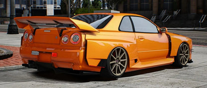 (Debadged) 2002 Nissan Skyline GT-R Custom | JAVCUSTOM