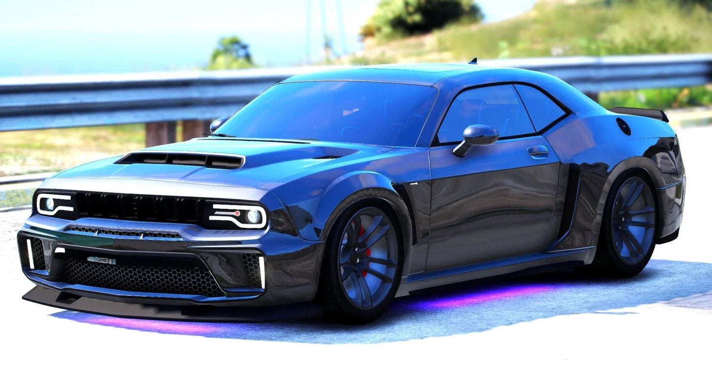 (Debadged) 2018 Dodge Challenger MadMax Edition | South Coast Customs