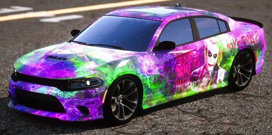 (Debadged) 2016 Dodge Charger Scatpack Joker Edition | Playa Customs