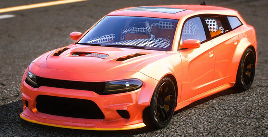 (Debadged) 2018 Dodge Charger Wagon Concept Widebody 6 Seater Slider | A1 Customs | Tuned