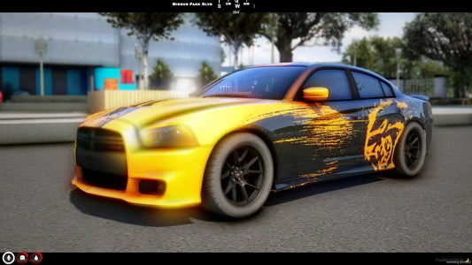 (Debadged) 2015 Dodge Charger SRT Custom Livery | South Coast Customs