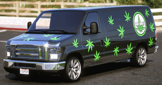 (Debadged) 2014 Ford E350 Weed Van | Underground Customs