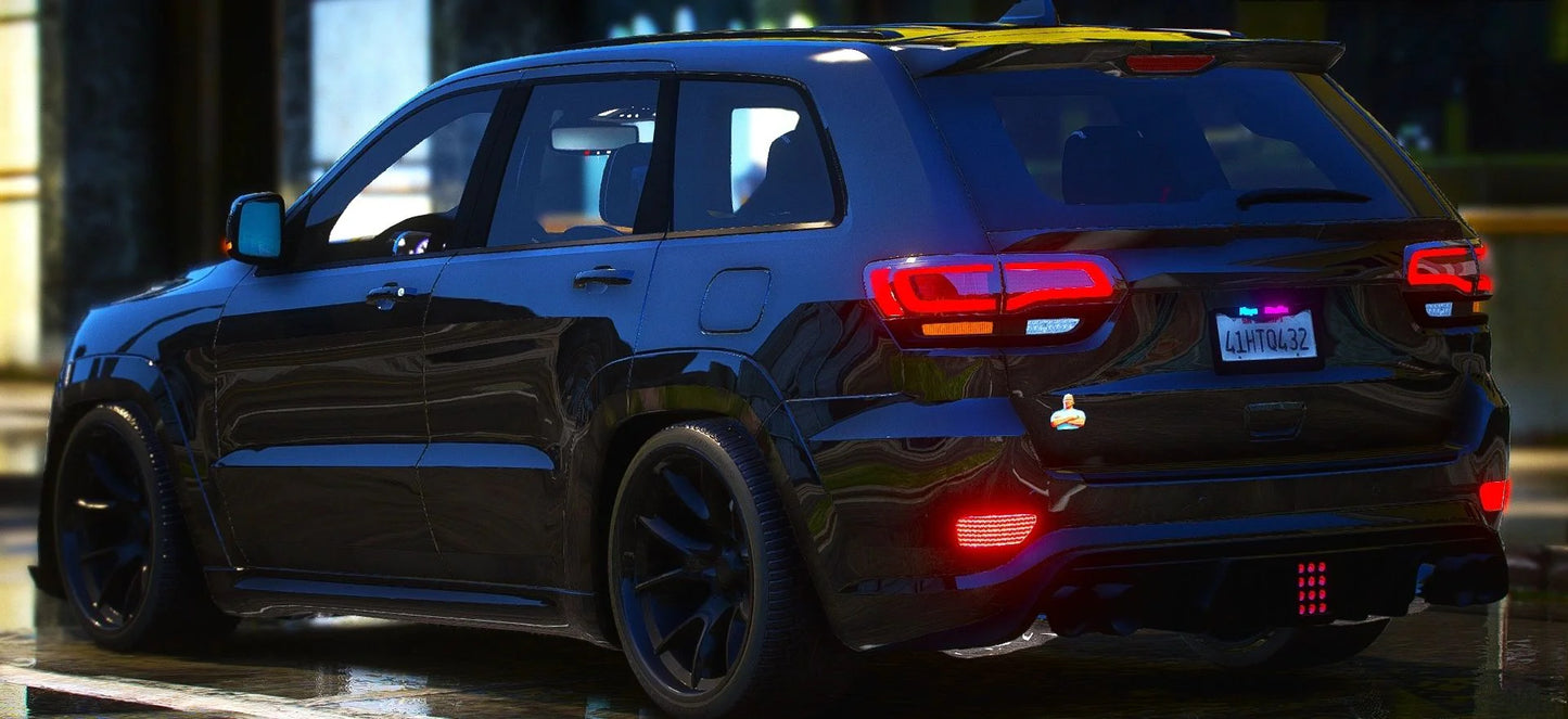 (Debadged) 2018 Jeep Grand Cherokee Trackhawk | Playa Customs