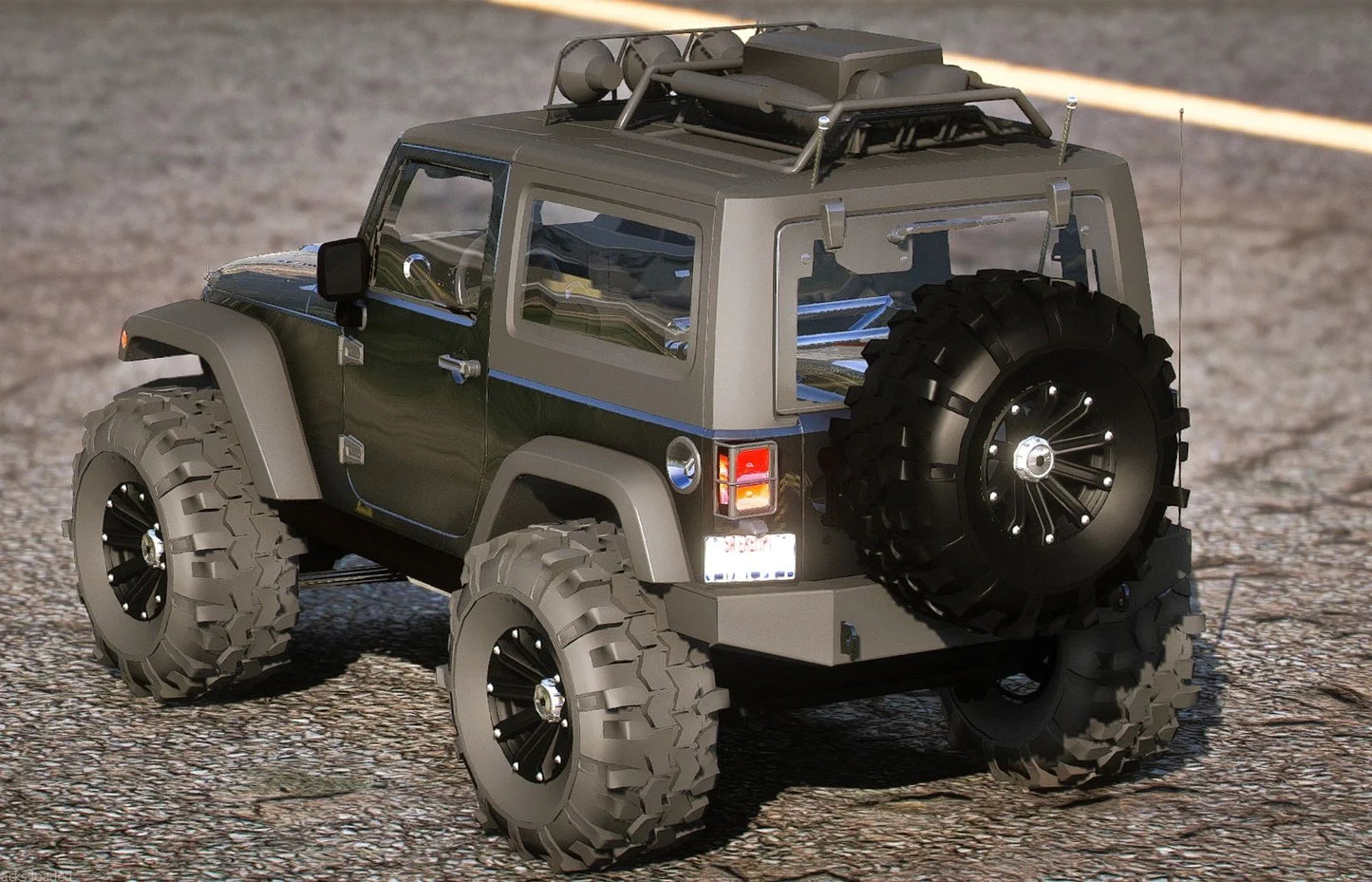 (Debadged) 2013 Jeep Wrangler | VG