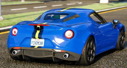 (Debadged) 2019 Alfa Romeo 4C Spider QUADRIFOGLIO CONCEPT | Asyr0n