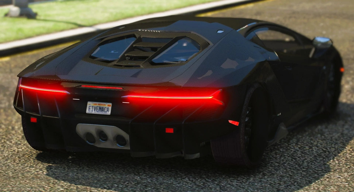 (Debadged) 2017 Lamborghini Centenario Fully Exposed Carbon On Rucci Ounce's | 4K Customs