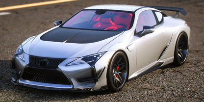 (Debadged) 2018 Lexus LC 500 By WALD | Harvinoiid