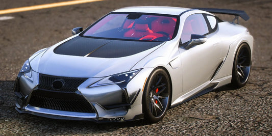(Debadged) 2018 Lexus LC 500 By WALD | Harvinoiid