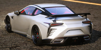 (Debadged) 2018 Lexus LC 500 By WALD | Harvinoiid
