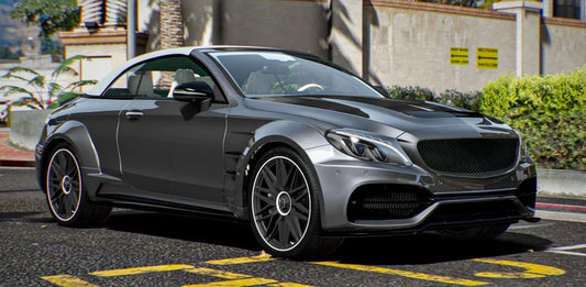 (Debadged) 2017 Mercedes C63 Vert BodyKit | GZ Customs