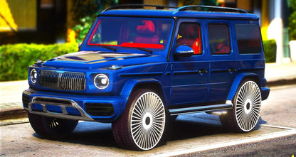 (Debadged) 2019 Mercedes-Maybach G600 on 30" Rims | Bleed