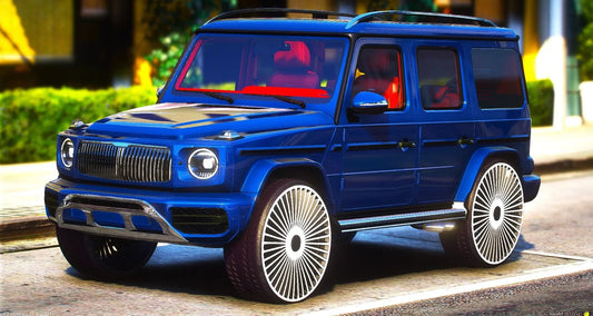 (Debadged) 2019 Mercedes-Maybach G600 on 30" Rims | Bleed
