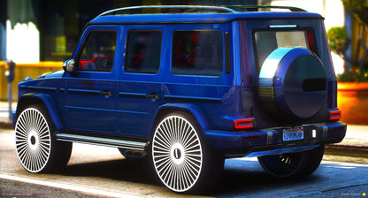 (Debadged) 2019 Mercedes-Maybach G600 on 30" Rims | Bleed