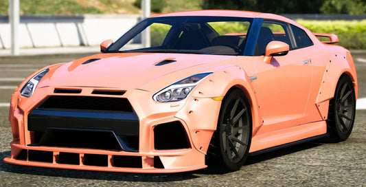 (Debadged) 2017 Nissan GTR R35 Prior Design PD750 Widebody | Bleed