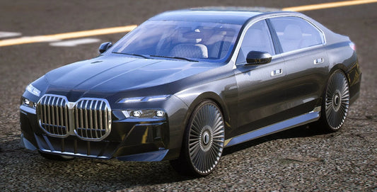 (Debadged) 2022 BMW i7 M760i on Forgiatos | NKC