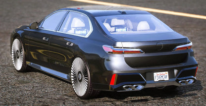 (Debadged) 2022 BMW i7 M760i on Forgiatos | NKC