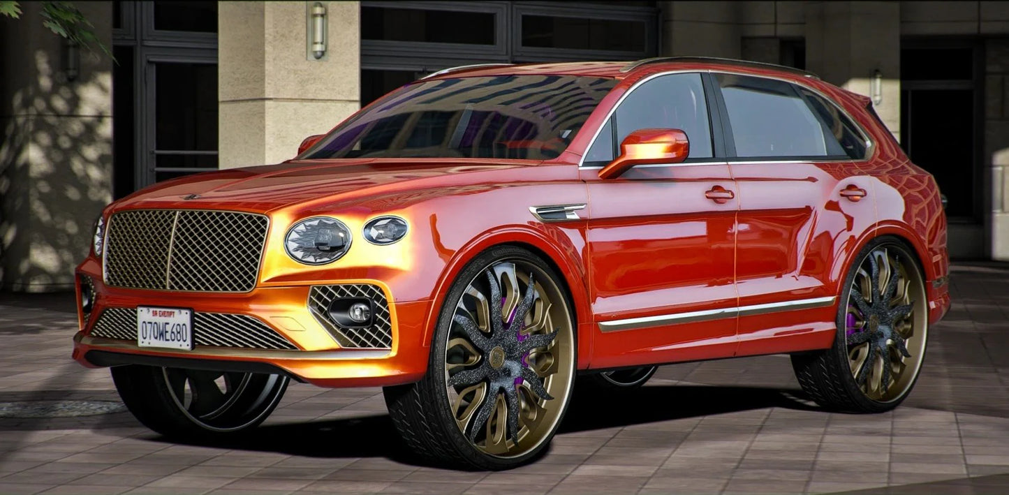 (Debadged) 2024 Bentley Bentayga Donk | GZ Customs