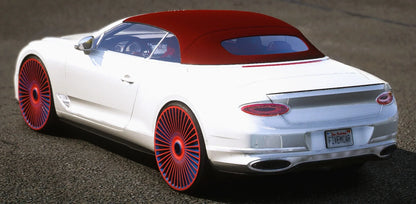 (Debadged) 2020 Bentley Continental GTC Auto-Roof on 28s Forgiatos | Bleed