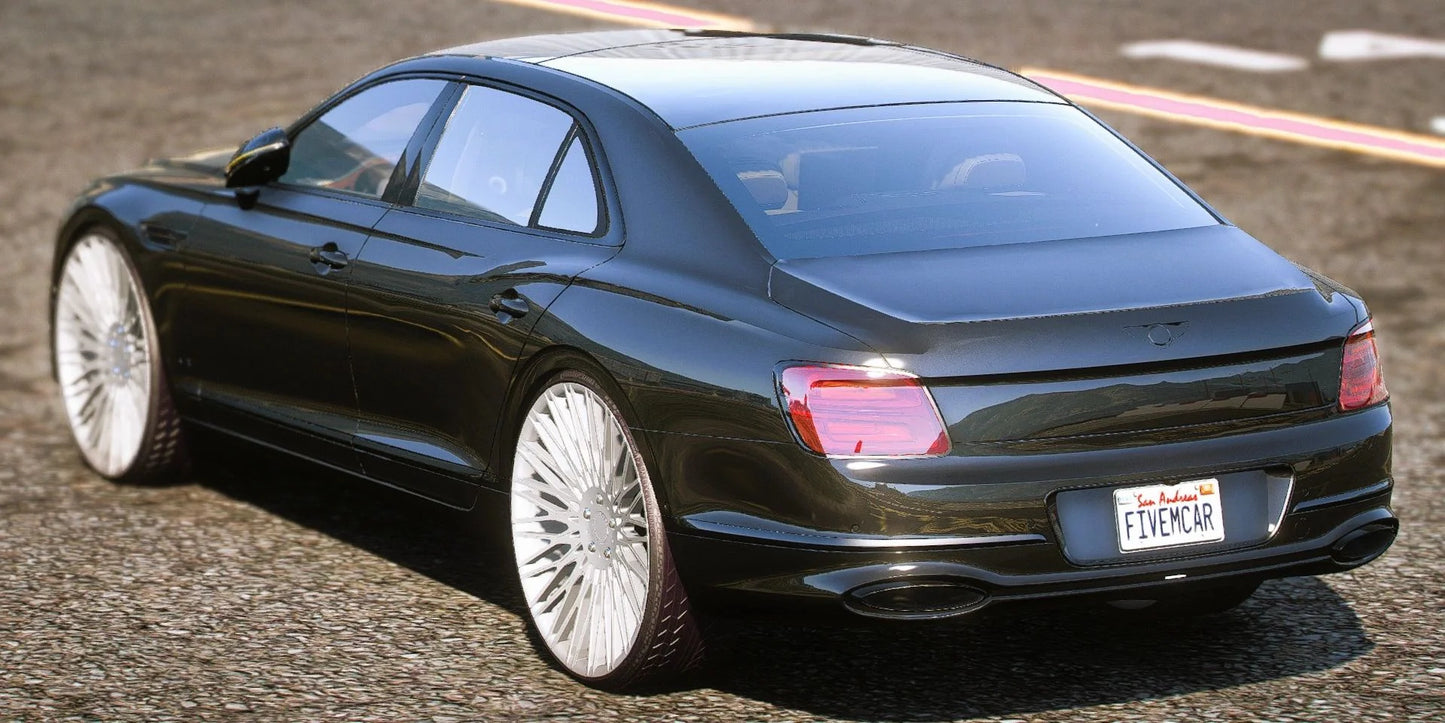 (Debadged) 2022 Bentley Flying Spur on Forgi S3s (Animation Sunroof) | Bleed