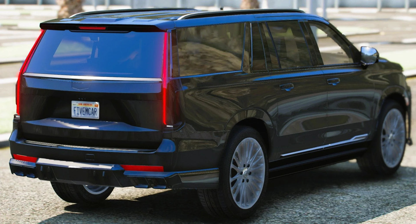(Debadged) 2023 Cadillac Escalade V-Sport 6 Seater Slider (Bulletproof) | Bleed