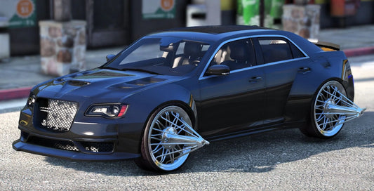 (Debadged) 2021 Chrysler 300c SRT hellcat Wb On Swangas | Bleed