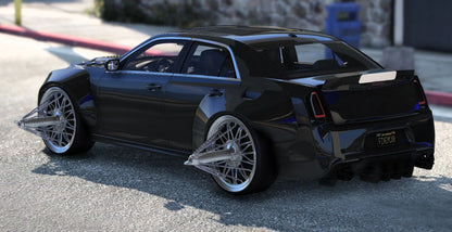 (Debadged) 2021 Chrysler 300c SRT hellcat Wb On Swangas | Bleed
