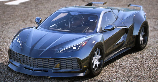 (Debadged) 2023 Chevy Corvette C8 Z06 Widebody | Bleed