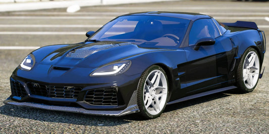 (Debadged) 2021 Corvette C6 ZR1 Modernized | Mykes Customs
