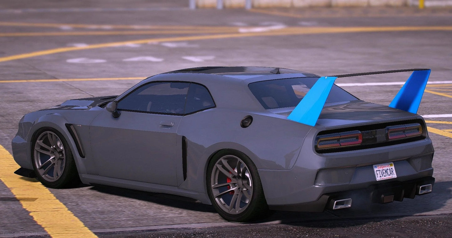 (Debadged) 2022 Dodge Challenger Daytona | DZ Custom
