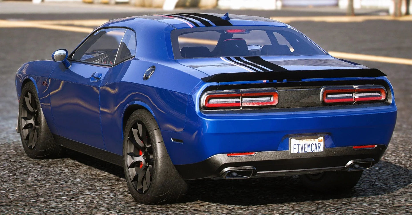(Debadged) 2023 Dodge Challenger ShakeDown Slimbody | 4K Customs
