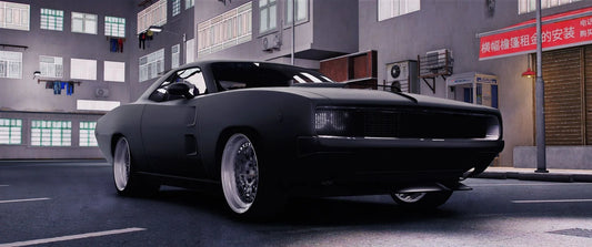(Debadged) 2022 Dodge Challenger Retro Mod (5 Seater) | Underground Customs