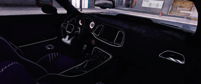 (Debadged) 2022 Dodge Challenger Retro Mod (5 Seater) | Underground Customs