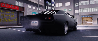 (Debadged) 2022 Dodge Challenger Retro Mod (5 Seater) | Underground Customs