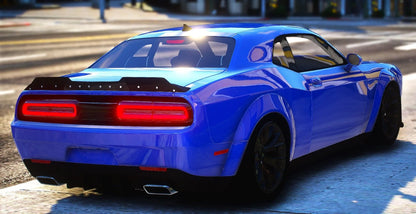 (Debadged) 2022 Dodge Challenger Hellcat Sharkzilla Edition | Underground Customs
