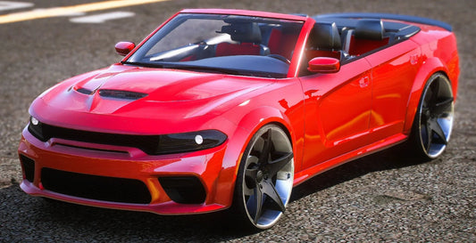 (Debadged) 2021 Dodge Charger SRT Hellcat Convertible On Forgiatos | Bleed