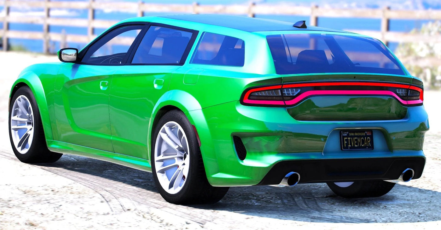 (Debadged) 2022 Dodge Charger Magnum SRT Hellcat Concept | Bleed