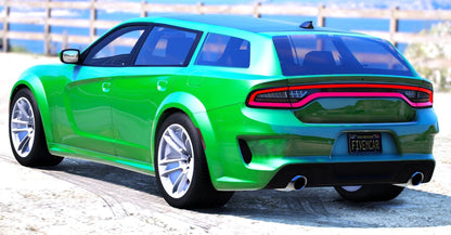 (Debadged) 2022 Dodge Charger Magnum SRT Hellcat Concept | Bleed
