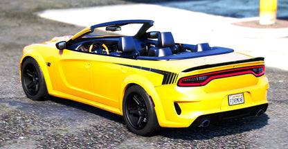 (Debadged) 2023 Dodge Charger SRT Superbee Convertible Widebody Last Call | Bleed