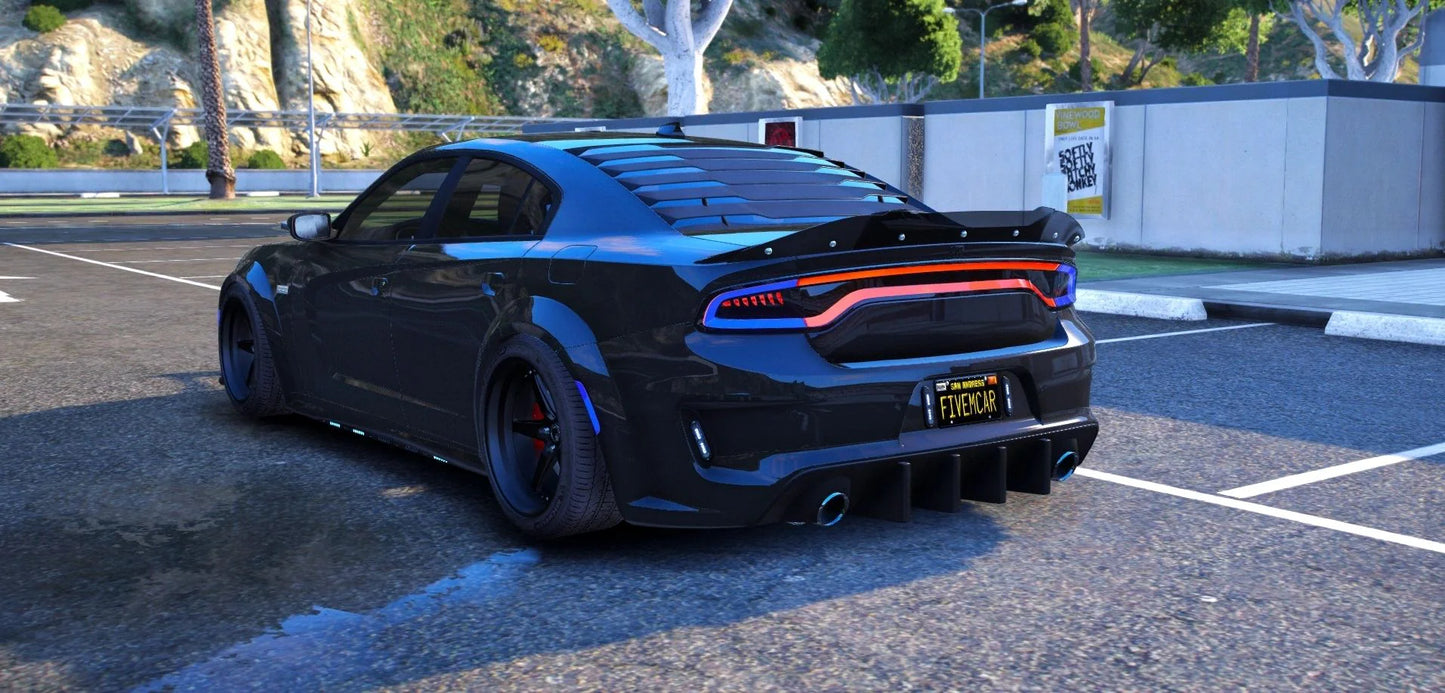 (Debadged) Dodge Charger SRT 22 Police | SouthCoastCustom